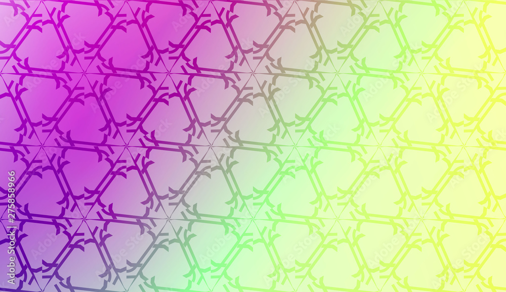 Naklejka premium Smooth Abstract Colorful Gradient Backgrounds with Geometric pattern. For Your Graphic Wallpaper, Cover Book, Banner. Vector Illustration.