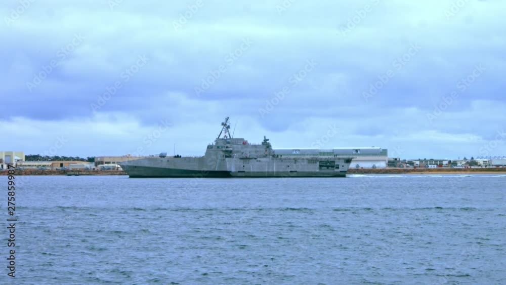 Navy Ship on San Diego Bay Navy Ship on San Diego Bay