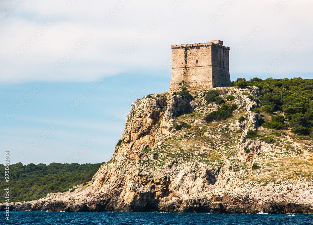 Watchtower near Santa Caterina (Torre dell'Alto), Salento, south Italy