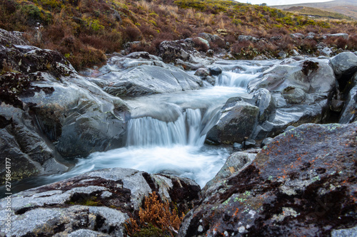 New Zealand Mountain River in Tongariro Crossing National Park