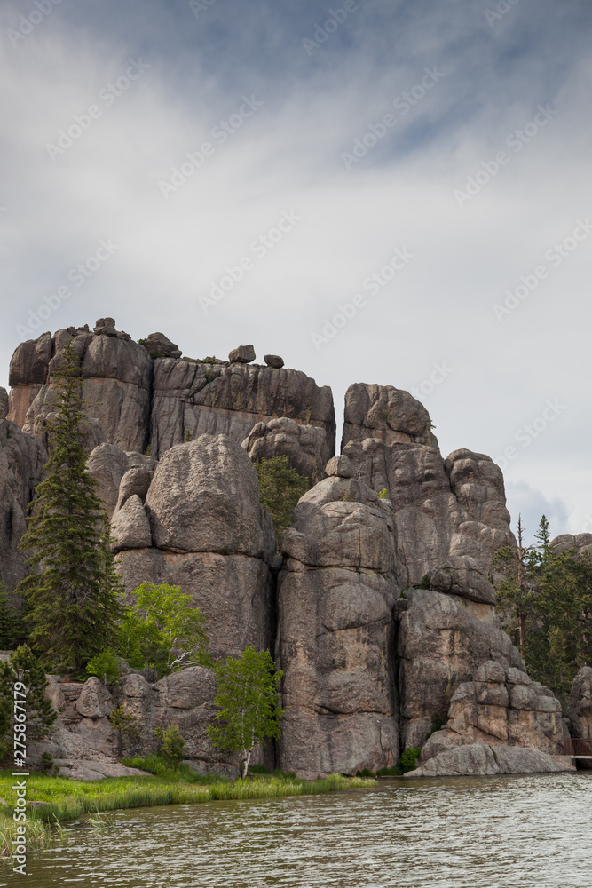 Rock Formations at Sylvan Lake