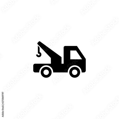 tow truck simple icon