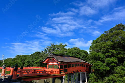 夏空と宇佐神宮