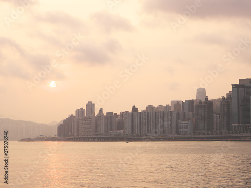 People's Republic of China Hong Kong Special Administrative Region victoria harbor morning © image360