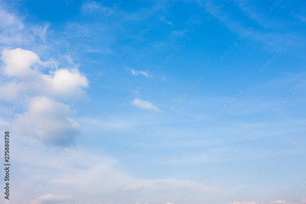 Fototapeta premium Blue sky and clouds