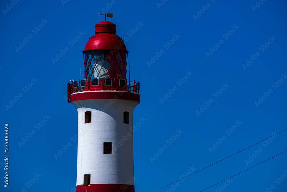 Beachy Head Lighthousew with deep blue sky