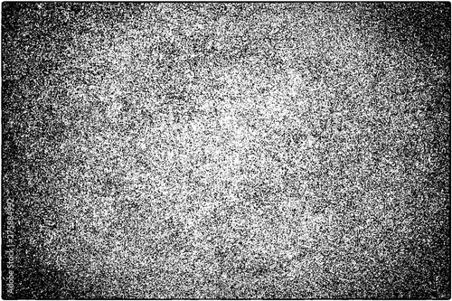 Grunge background black and white. Vector texture of scratches, chips, cracks. Monochrome gloomy pattern of the old surface