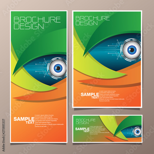 roll up and poster business brochure flyer banner design vertical template vector, cover presentation abstract geometric background, modern publication x-banner and flag-banner.