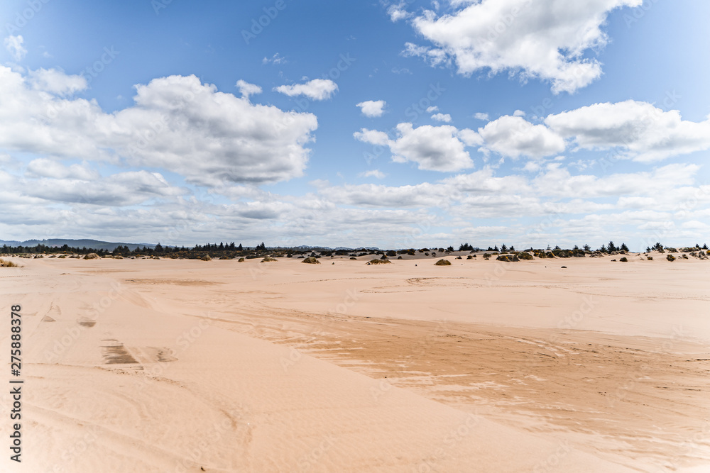 sand dunes and blue sky