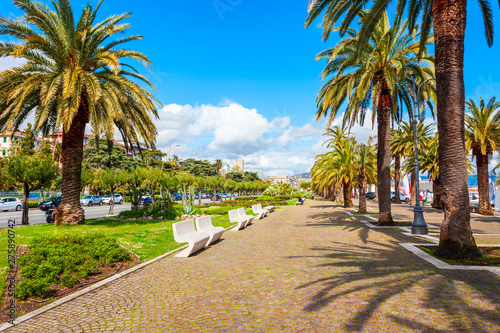 Public park promenade, La Spezia