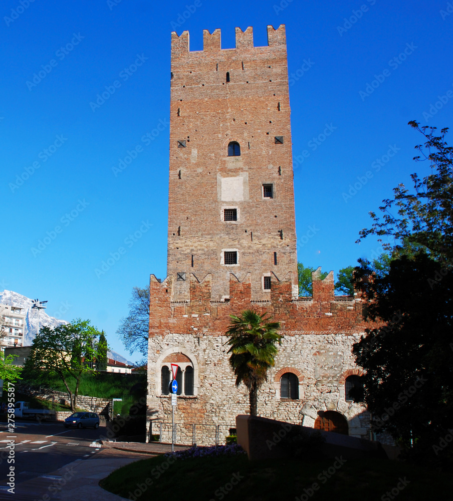 Vanga Tower (Torre Vanga) in Trento, Italy  