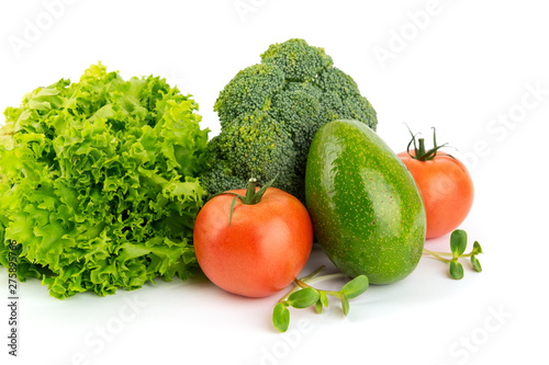heap of fresh vegetables