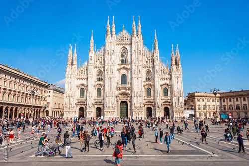 Obraz na plátně Duomo di Milano Cathedral, Milan