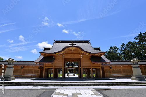 Obraz na płótnie 新潟県護国神社神門 20190625