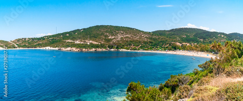 Fototapeta Naklejka Na Ścianę i Meble -  Top View Beach Coastline