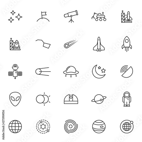 space vector icons