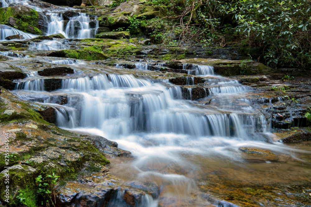 Virginia Hawkins Falls, Jocasee Gorges Wilderness Area, South Carolina