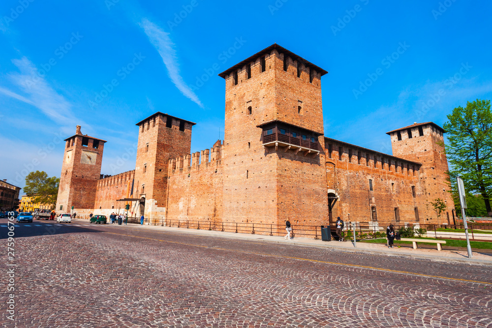Castelvecchio Castle in Verona, Italy