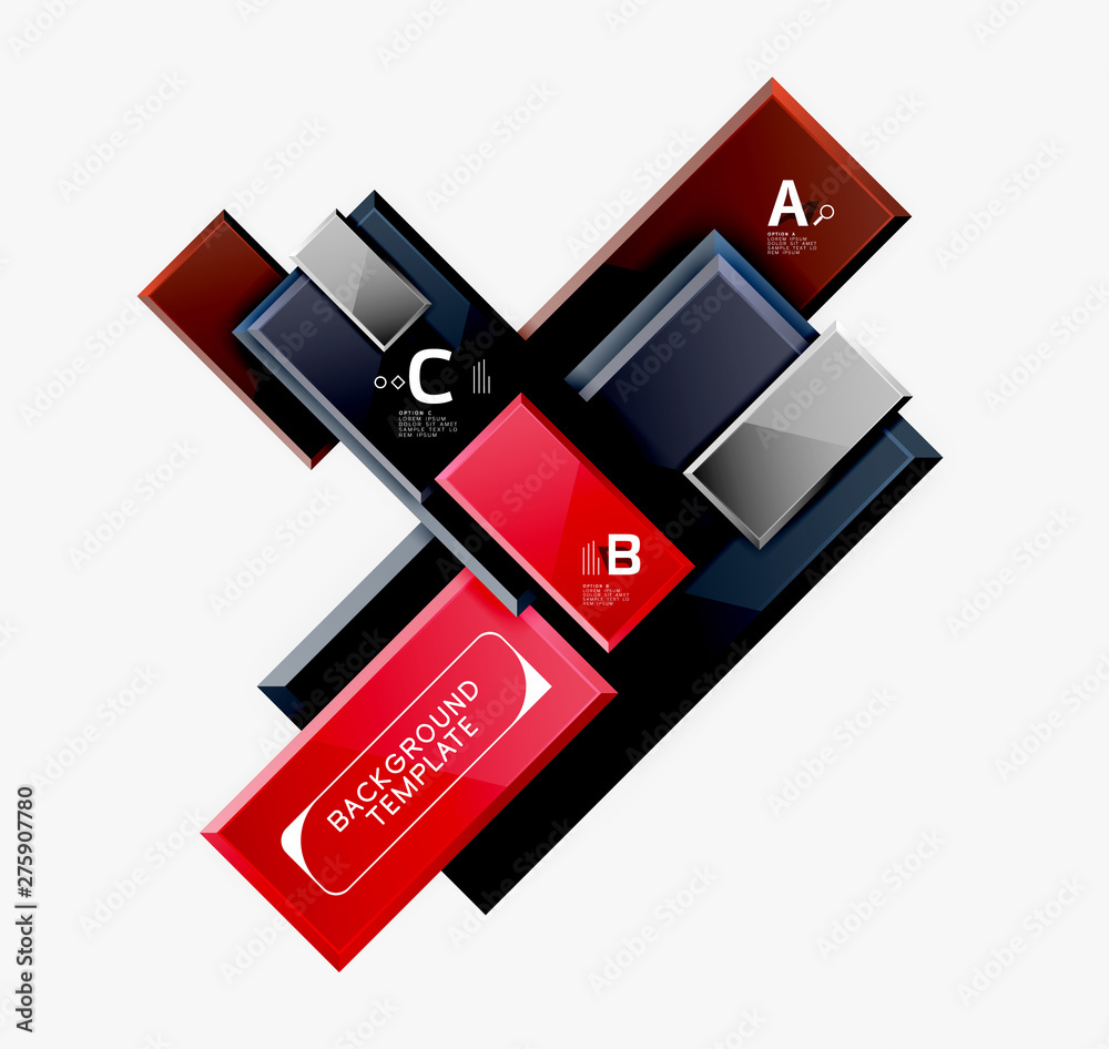 Minimal square banner abstract background Minimal square banner abstract background