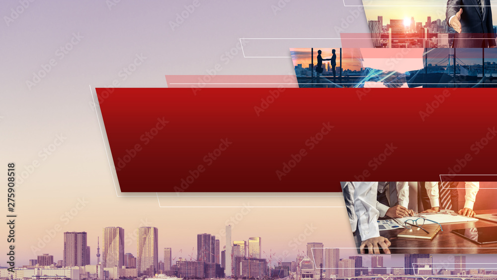 Obraz premium ビジネス テンプレート