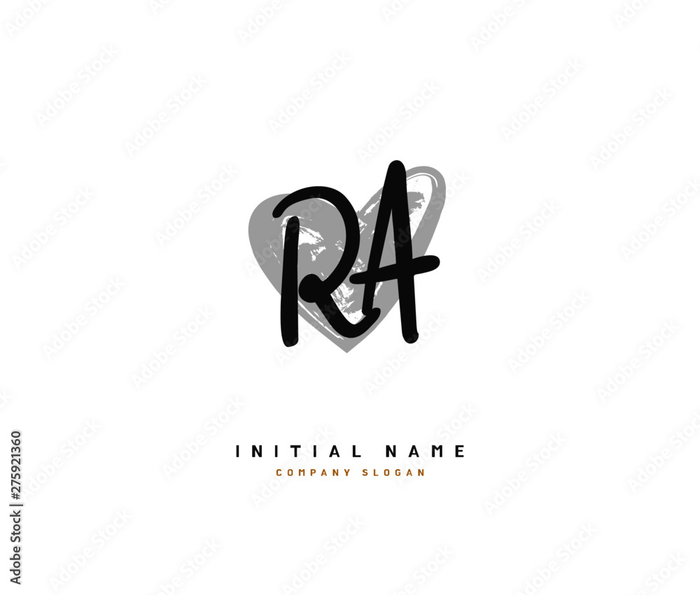 R A RA Beauty vector initial logo, handwriting logo of initial signature, wedding, fashion, jewerly, boutique, floral and botanical with creative template for any company or business. R A RA Beauty vector initial logo, handwriting logo of initial signature, wedding, fashion, jewerly, boutique, floral and botanical with creative template for any company or business.