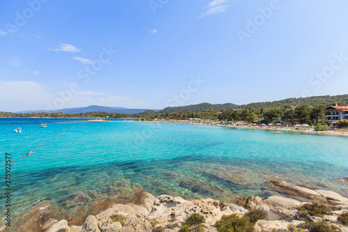 Greece beach summer seascape