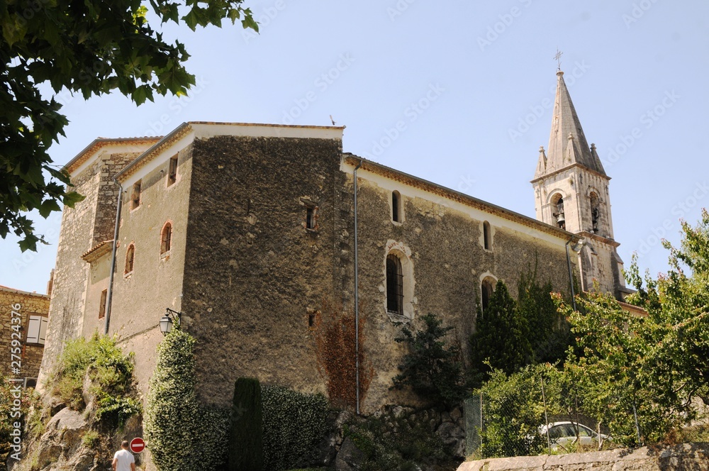 Villages de Montauroux, Cayan et Callas dans le Var (Midi de la France)