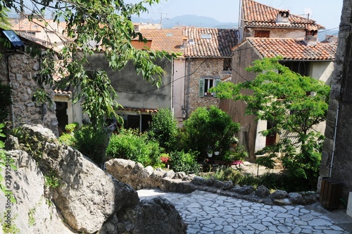 Villages de Montauroux, Cayan et Callas dans le Var (Midi de la France)