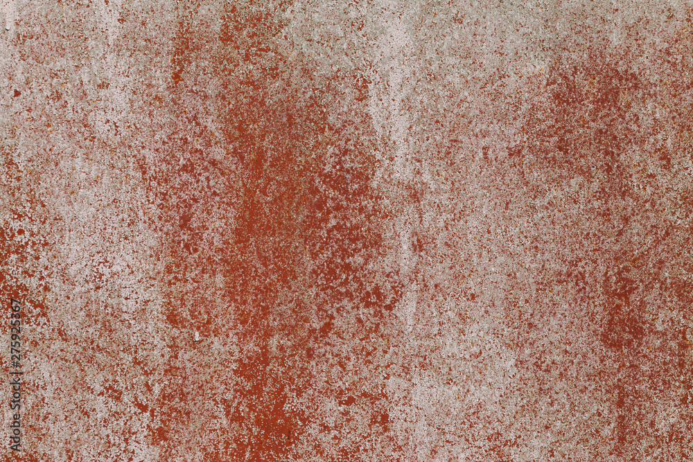 Fototapeta premium Texture of vintage painted iron wall background. 
