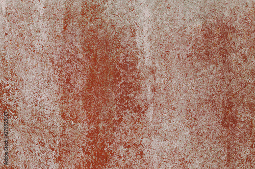 Texture of vintage painted iron wall background.  © Sergey