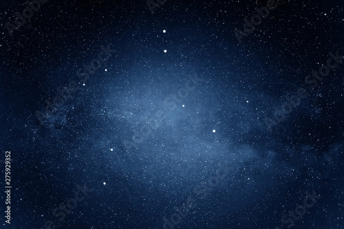 Milky Way galaxy in the night sky. Starry sky