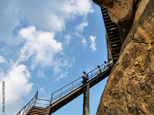 Sigiriya ancient rock in Sri Lanka photo