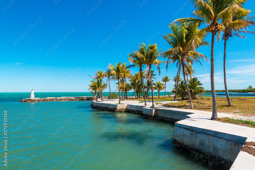 Small Bay in Marathon, Florida Keys, Florida, USA