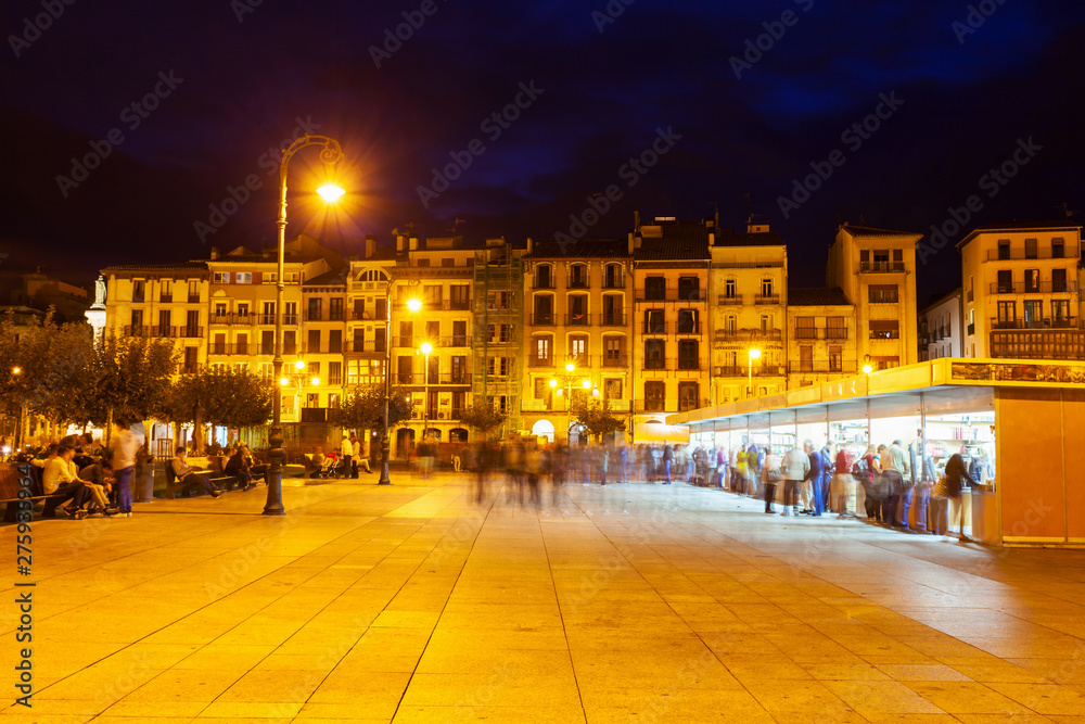 Plaza del Castillo square, Pamplona