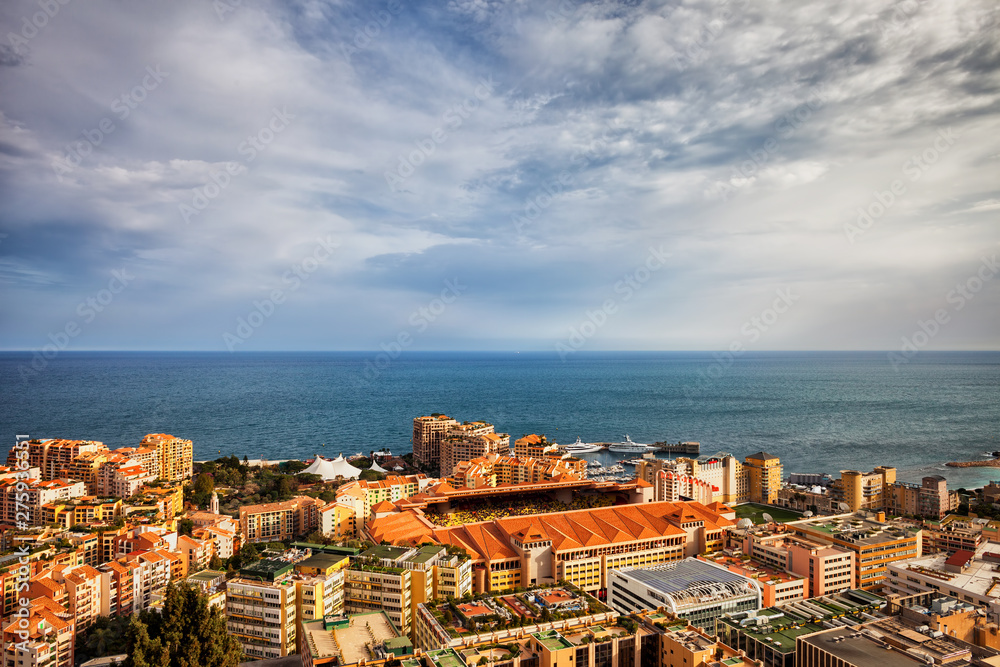 Monaco Aerial View