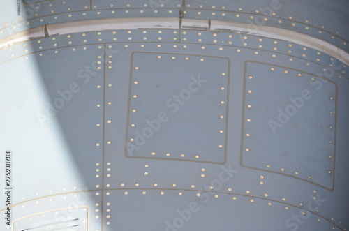 Military Helicopter Camouflage. Military aircraft detail camouflage. View about fuselage with panel line and gradient colors