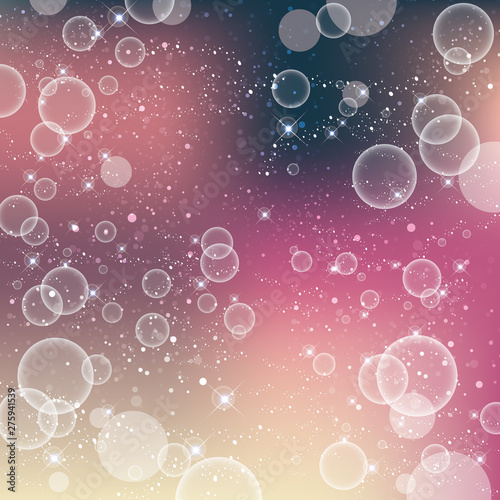 glittering Vector background
