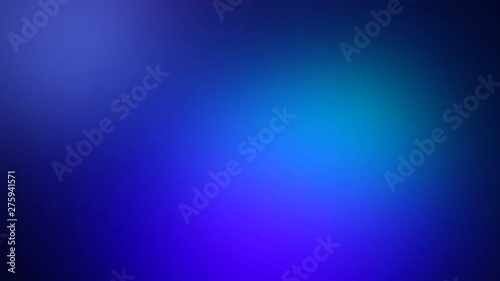 Flying spots of light in different colors