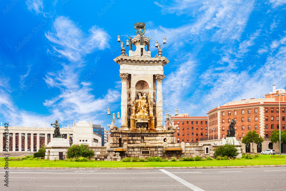 Obraz premium Placa Espanya square in Barcelona