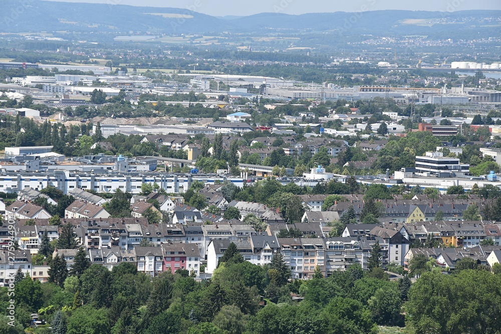 Niemiecki zakątek, w którym Mosel spotyka Ren w Koblenz Niemiecki zakątek, w którym Mosel spotyka Ren w Koblenz
