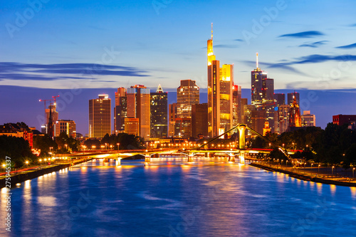 Frankfurt am Main skyline  Germany
