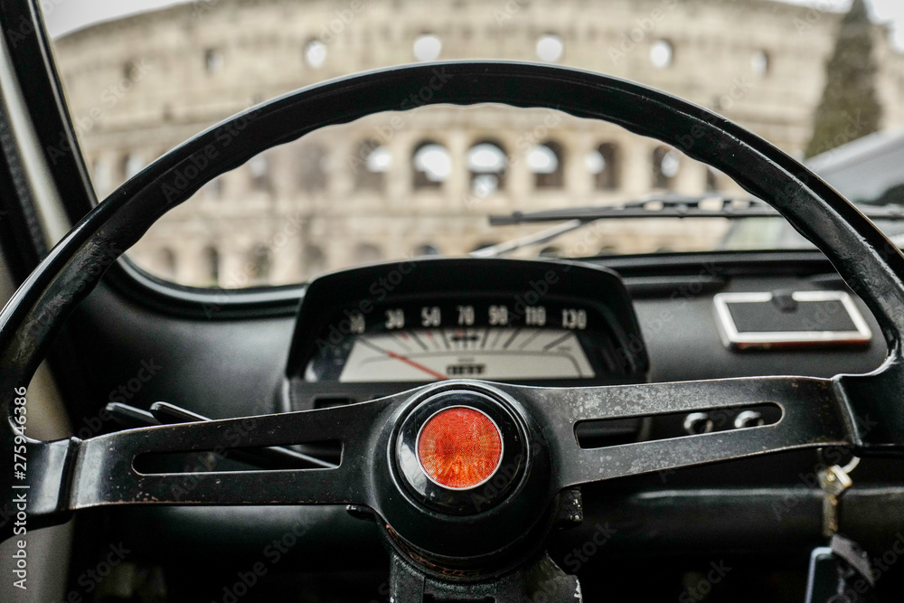 car steering wheel
