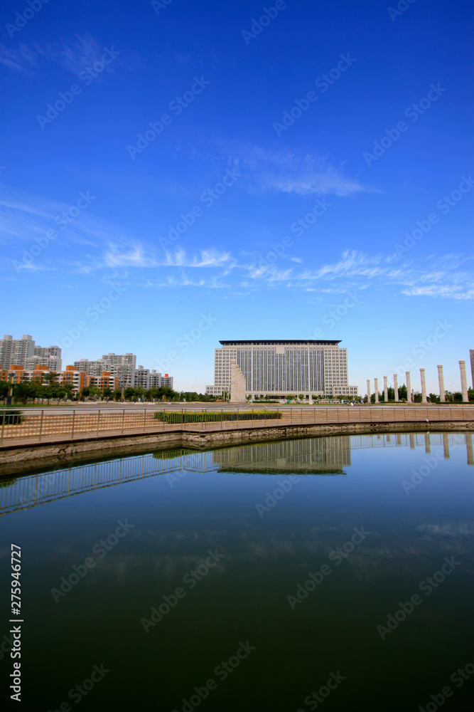 Luannan county city scenery, China