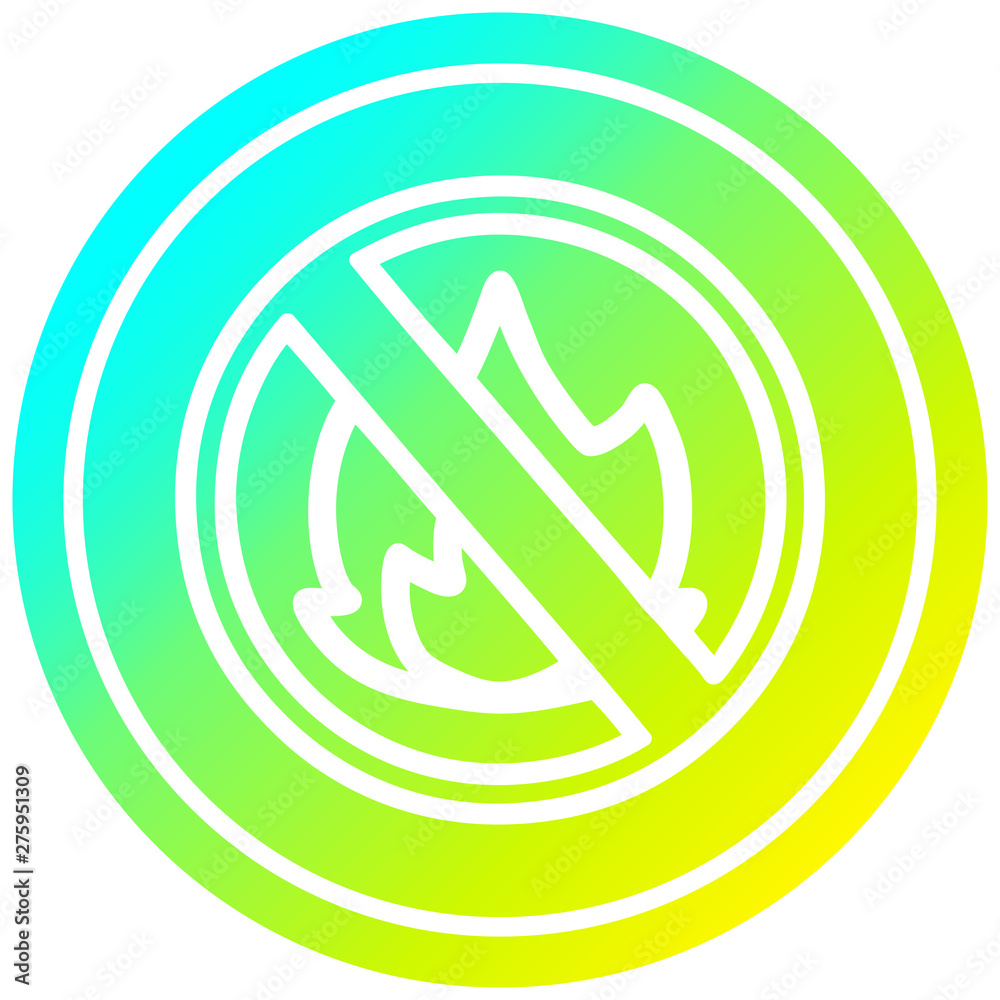 no flames circular in cold gradient spectrum no flames circular in cold gradient spectrum