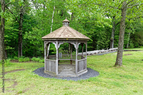 Gazebo in Forest