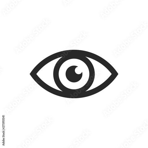 Eye icon design. Vector. Isolated.