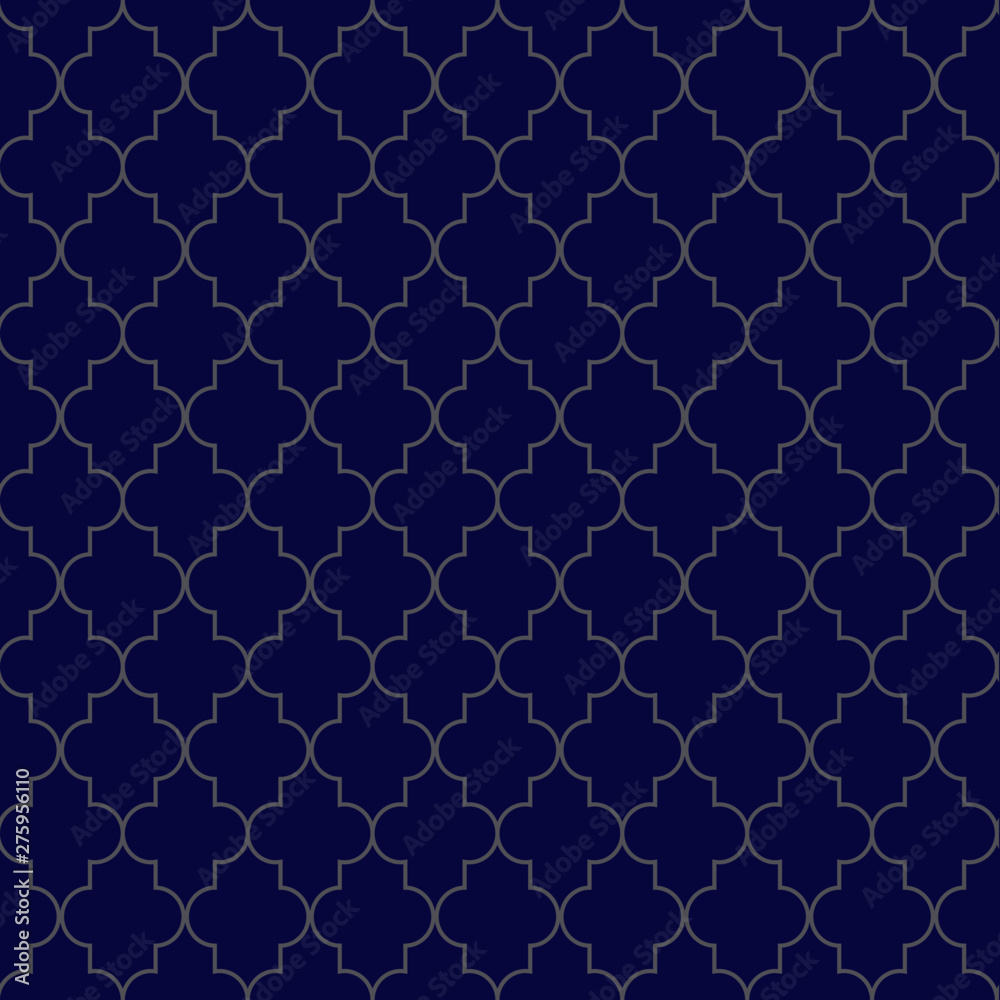 seamless pattern in the classical style in blue color seamless pattern in the classical style in blue color