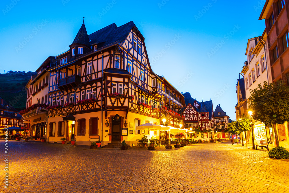 Bacharach old town in Germany