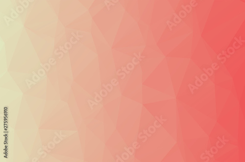 Light red pink purple multicolored Low poly crystal background. Polygon design pattern. light red Low poly vector illustration, low polygon background.