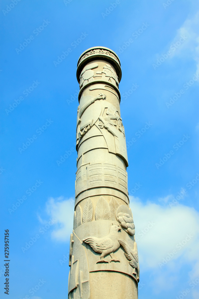 Totem poles in the sky